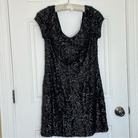 Alyce Paris Black Sequin Cocktail Dress 👗 - Picture 5 of 7